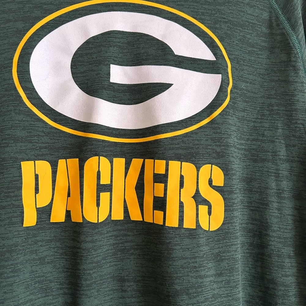 Majestic Green and Yellow Sports Shirt